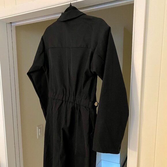 Nasty Gal Women's Tailored Long Sleeve Zip Boilersuit NWT Size Small - Picture 7 of 11